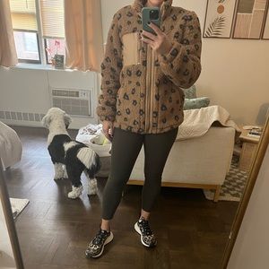 Abercrombie fleece zip up